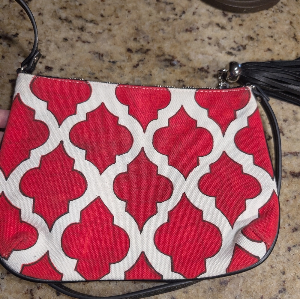Brighton Red Love Dove Crossbody Bag - Picture 3 of 4